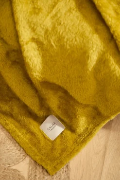 Plaid de pelito suave verde Pooh