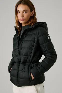 Plumífero Acolchado Con Capucha