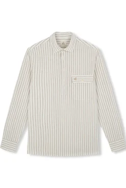 Polera de algodón con lino