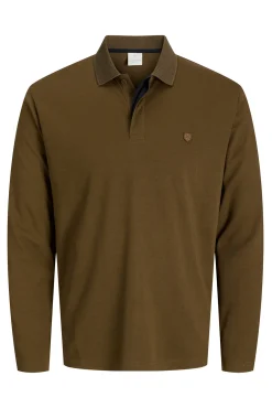 Polo clásico manga larga