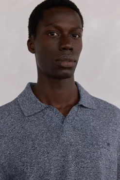 Polo collar torzal liso