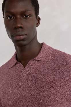 Polo collar torzal liso