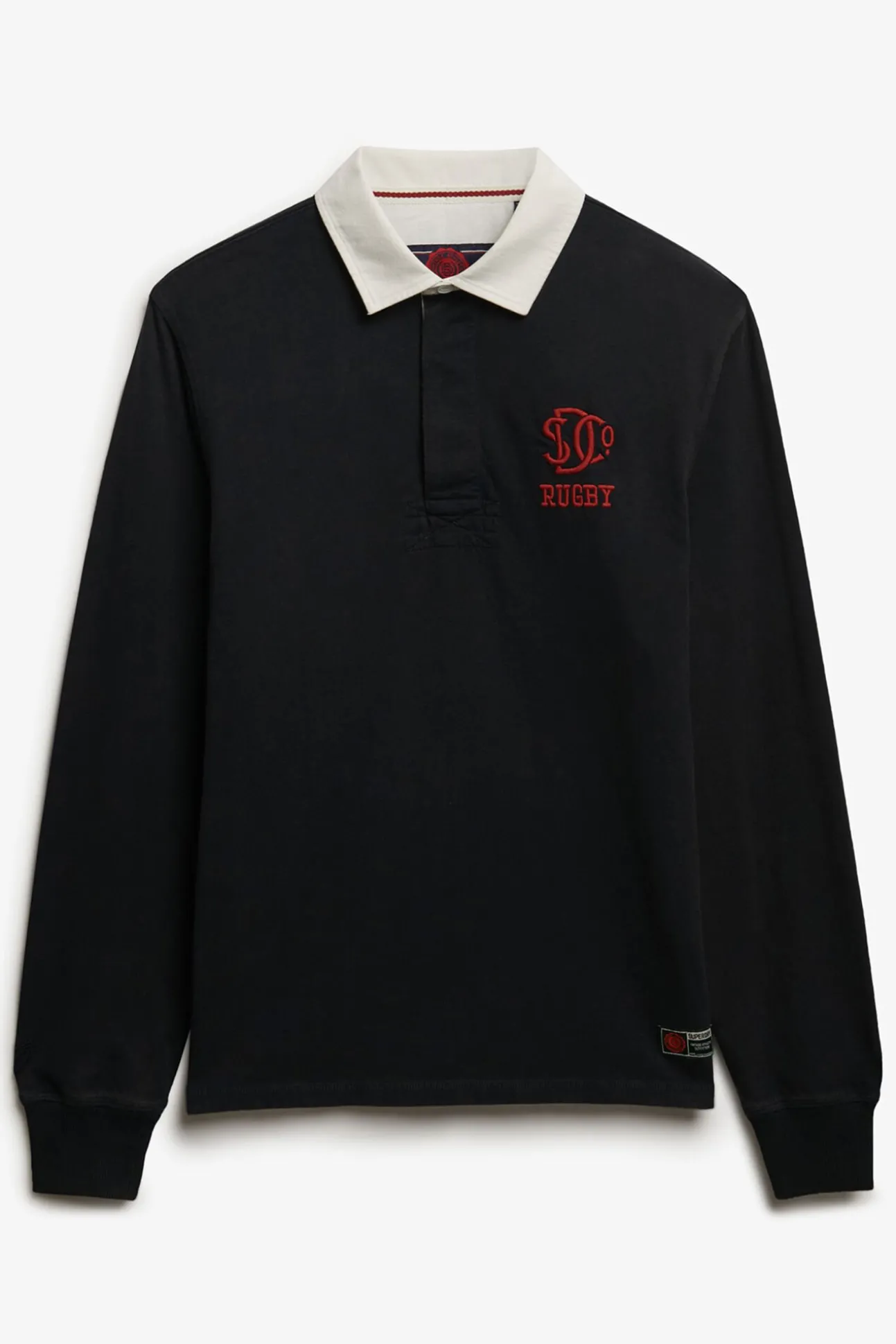 Polo cuello tipo rugby