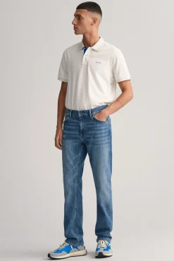 Polo de piqué en contraste