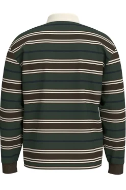 Polo estilo rugby 100% algodón orgánico.