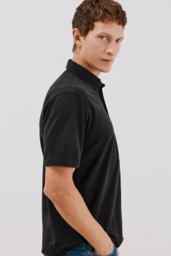 Polo liso piqué