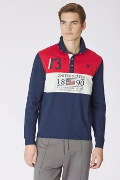 Polo manga larga Gary