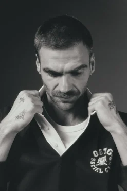 Polo rugby manga larga