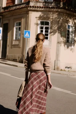 Renée. Falda a cuadros