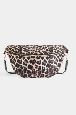 Riñonera estampado leopardo