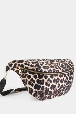 Riñonera estampado leopardo