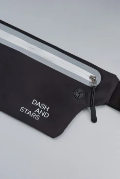 Riñonera negra extra plana