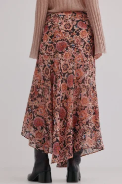 Rosana. Falda estampada