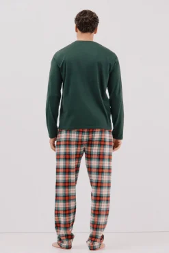 Set de pijama punto y tela