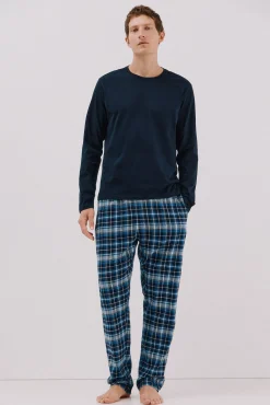 Set de pijama punto y tela