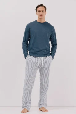 Set de pijama punto y tela