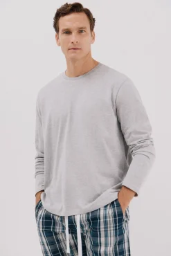 Set de pijama punto y tela