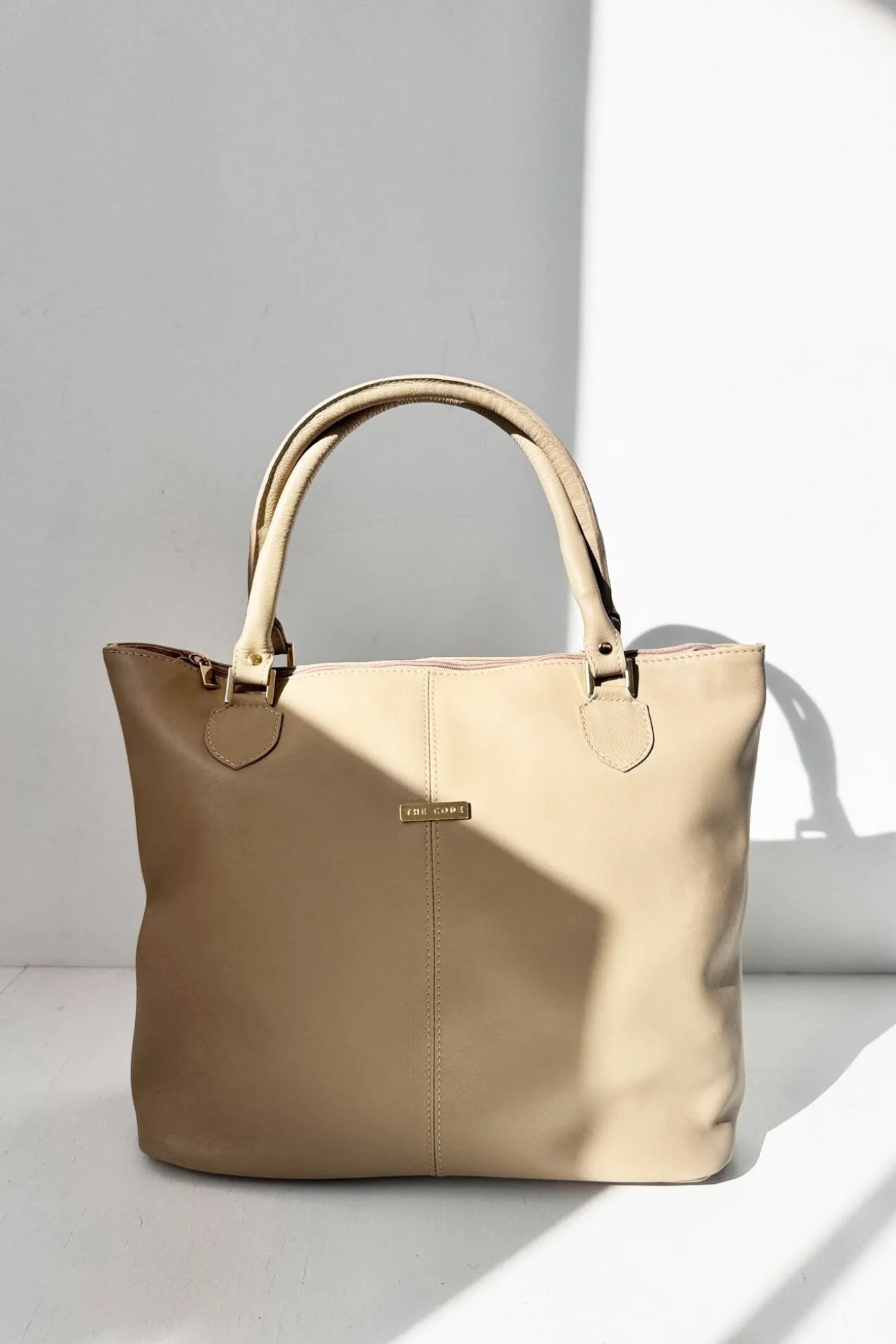 Shopper Maria piel moca