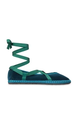 Slippers de terciopelo