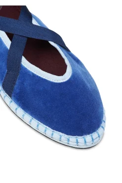 Slippers de terciopelo