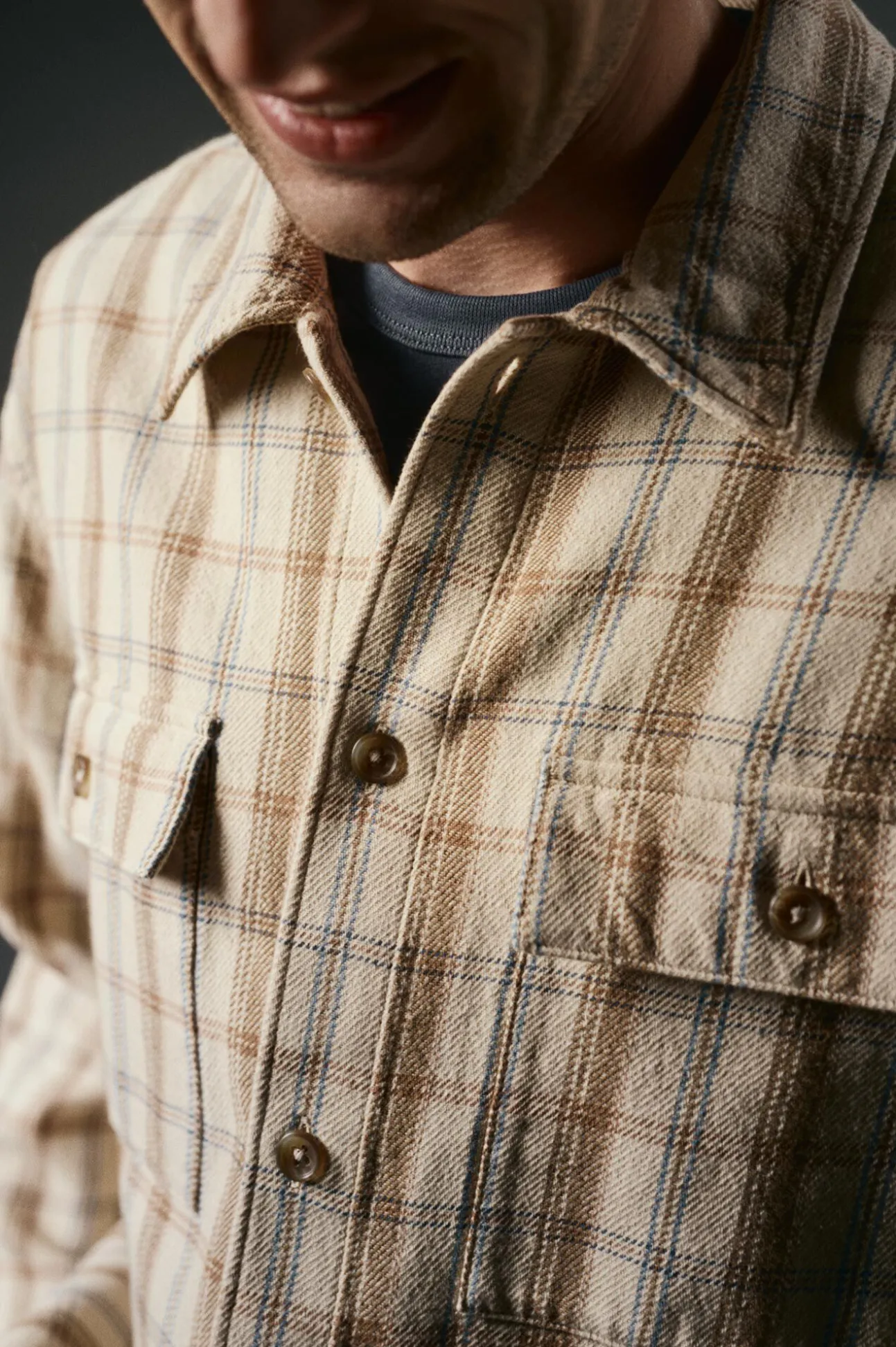 Sobrecamisa de cuadros