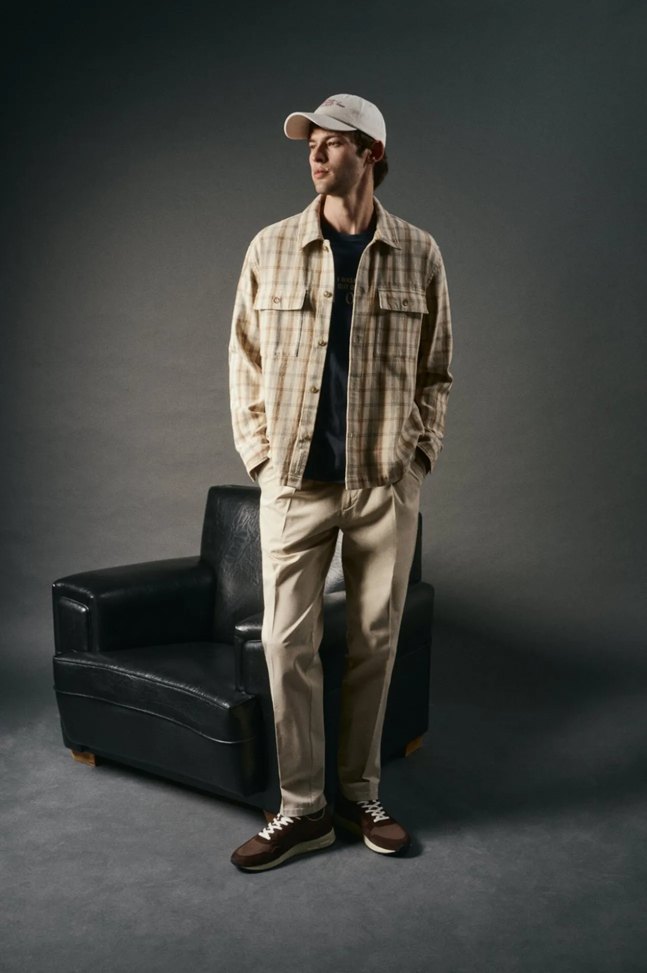 Sobrecamisa de cuadros