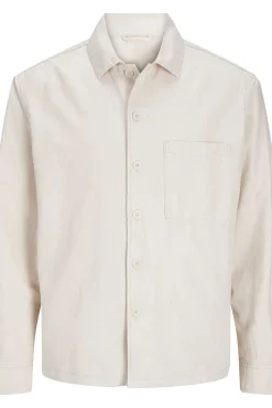 Sobrecamisa de sarga corte ancho