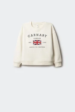 Sudadera bandera UK niña