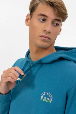 Sudadera capucha bordado sealovers sun