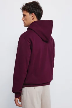 Sudadera capucha básica