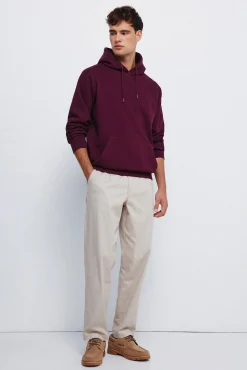 Sudadera capucha básica