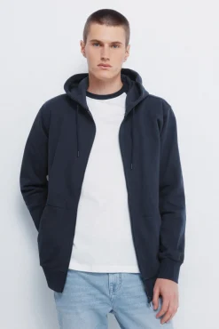 Sudadera capucha cremallera