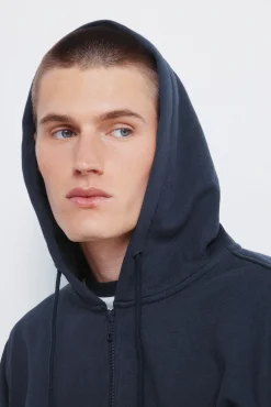 Sudadera capucha cremallera