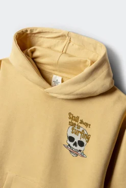 Sudadera con capucha calavera niño