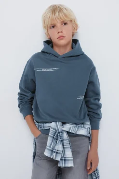 Sudadera con capucha dados niño