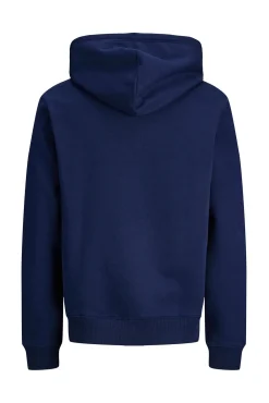 Sudadera con capucha logo frontal