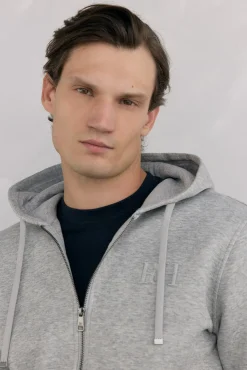 Sudadera con capucha tejido técnico