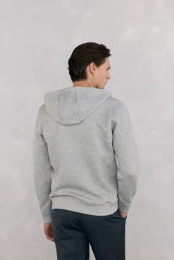 Sudadera con capucha tejido técnico