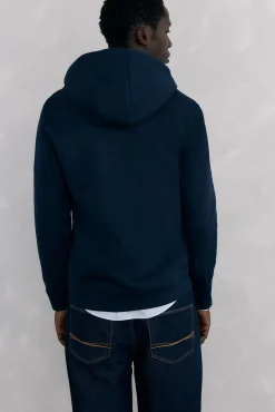 Sudadera con capucha tejido técnico