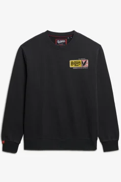 Sudadera corte holgado