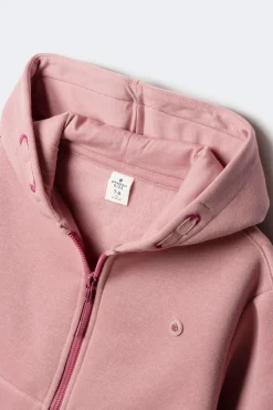 Sudadera cremallera niña