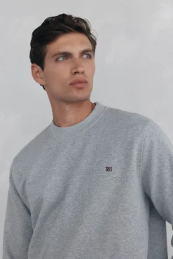 Sudadera cuello caja
