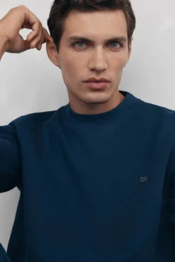 Sudadera cuello caja