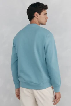 Sudadera cuello caja