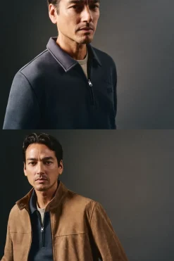 Sudadera cuello cremallera