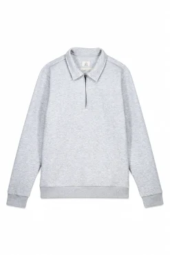 Sudadera cuello cremallera