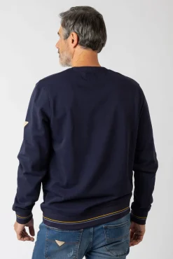 Sudadera cuello redondo