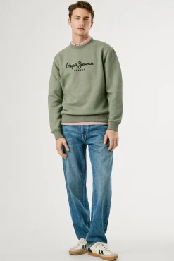 Sudadera Cuello Redondo Con Logo