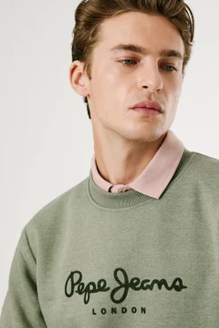 Sudadera Cuello Redondo Con Logo