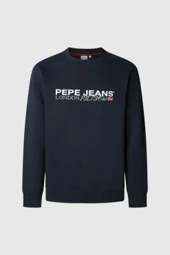 Sudadera Cuello Redondo Con Logo